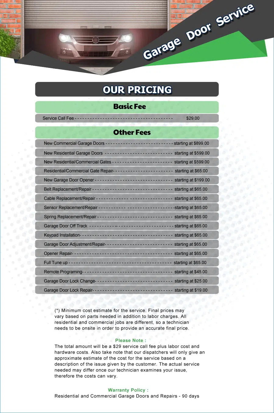 Galaxy Garage Door Service Minneapolis, MN 612-844-2102